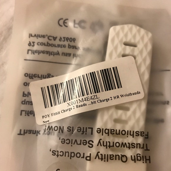 Fitbit Charge 2 Strap in White Unopened! - Picture 2 of 3